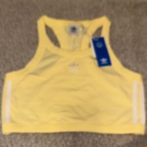 Adidas Lemon Yellow Sports Bra